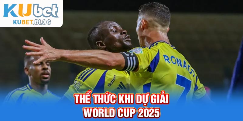 Thể thức khi dự giải World Cup 2025